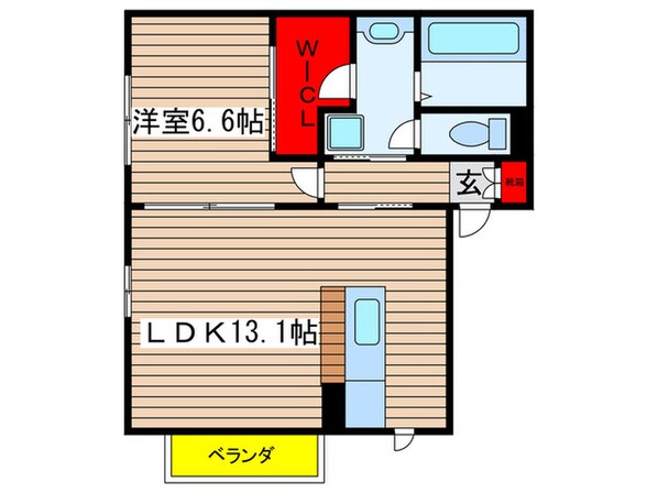 ベルメゾンウメムラの物件間取画像